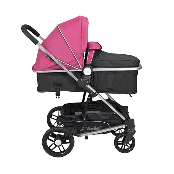 Carriola Travel System Crown Rosa
