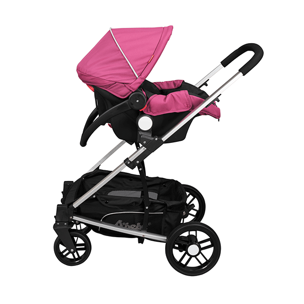 Carriola Travel System Crown Rosa