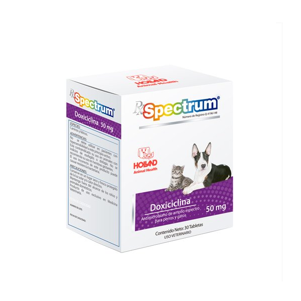 Rx Spectrum Doxiciclina - 50 mg HOLLAND