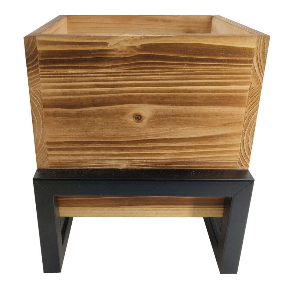 Maceta Cuadrada de Madera