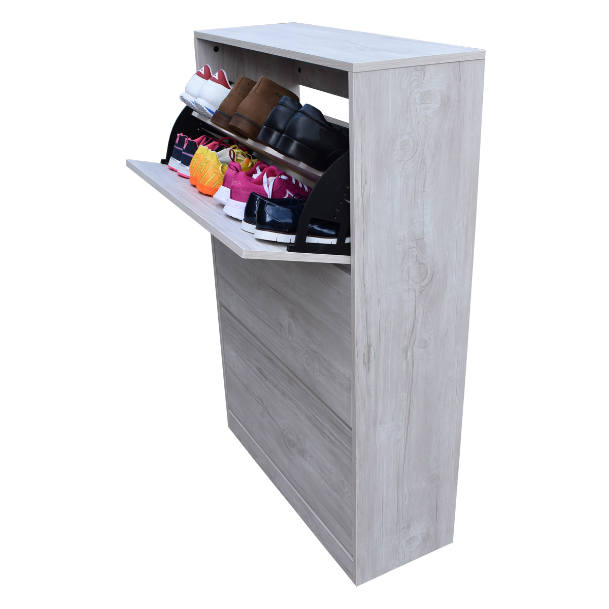 Organizador De Zapatos Hogare, mueble Zapatero Madera, Venecia Moderno y Elegante Blanco Nórdico