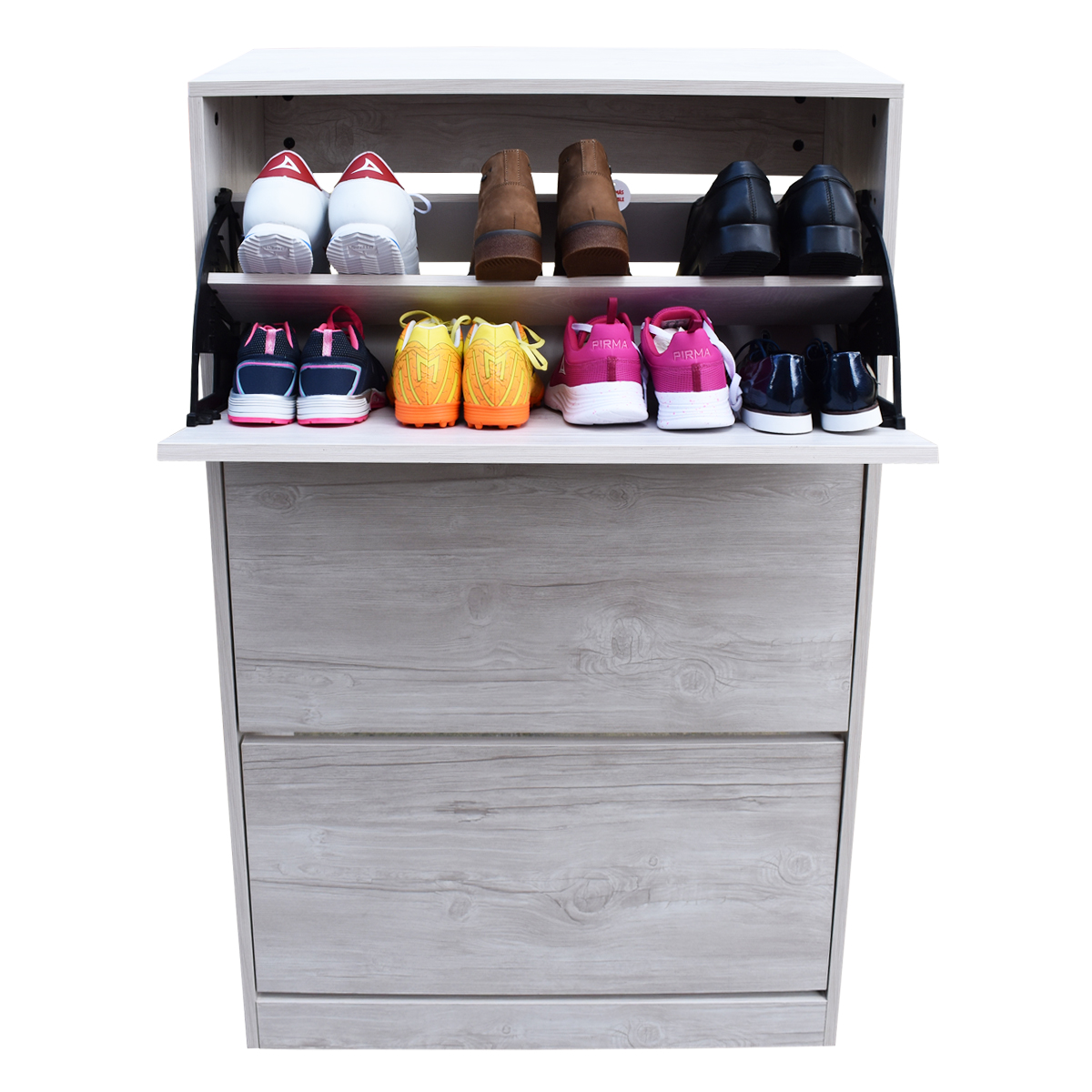 Organizador De Zapatos Hogare, mueble Zapatero Madera, Venecia Moderno y Elegante Blanco Nórdico