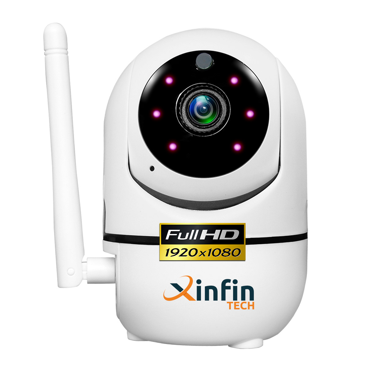 CÁMARA IP ROBÓTICA WIFI RASTREO DE MOVIMIENTO PARA INTERIOR FULL HD 1080P