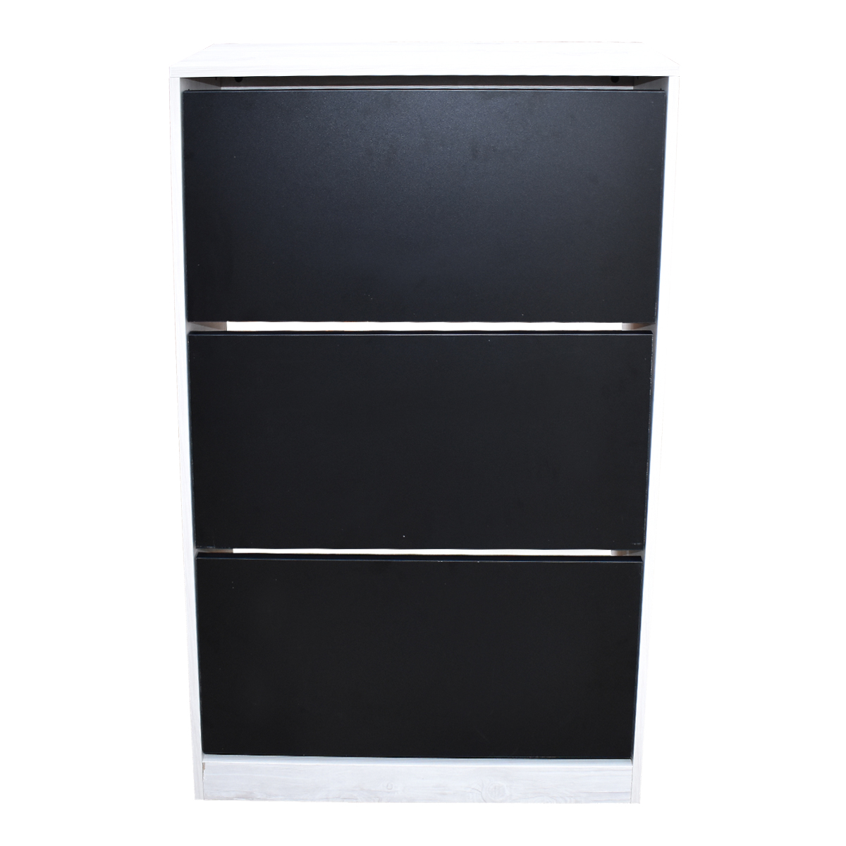 Organizador De Zapatos Hogare, Mueble Zapatero Madera, Venecia  Resistente y Practico Blanco Negro