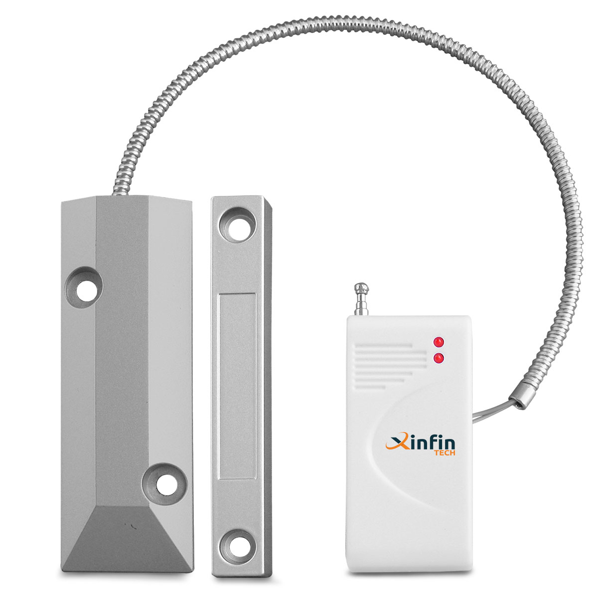 Sensor Cortina Metalica Uso Rudo Magnetico Seguridad Alarma