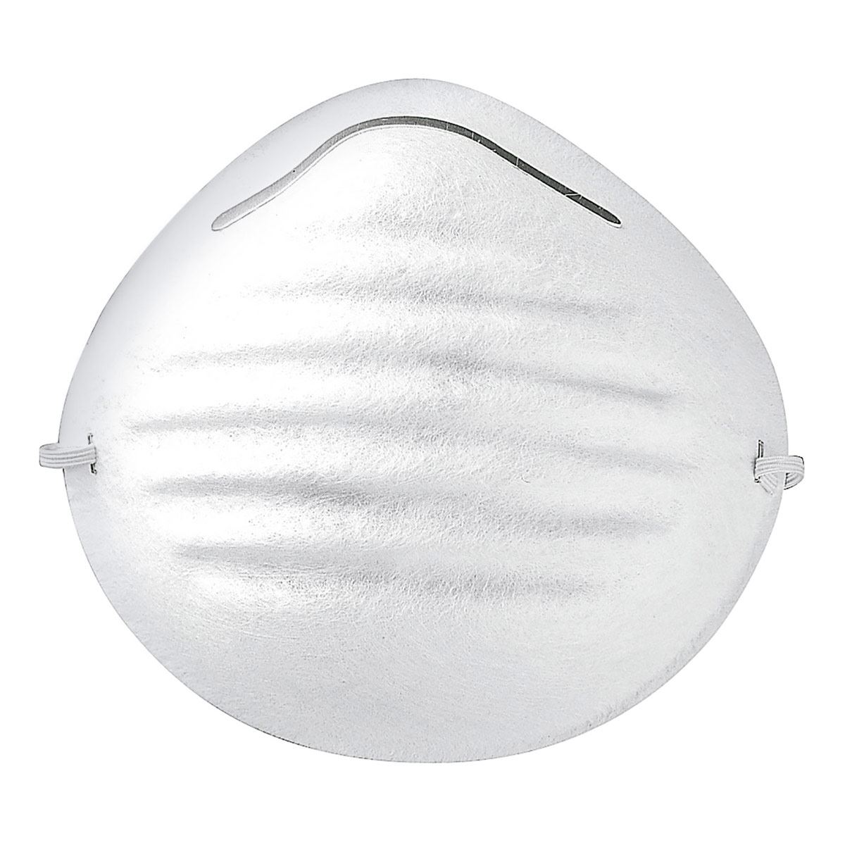 50 Mascarillas Para Polvo Color Blanco Marca Corona VIC200V
