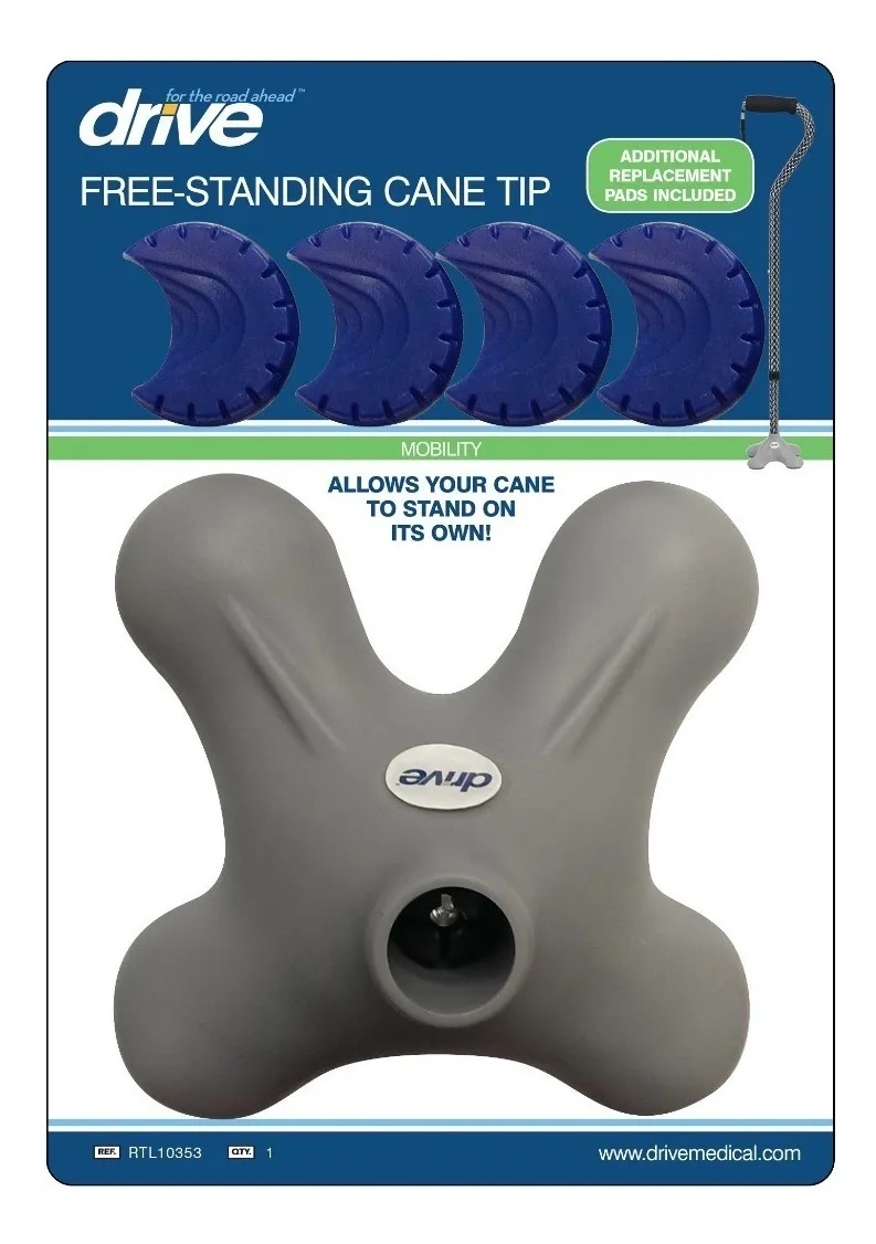 Base De 4 Apoyos Para Cualquier Bastón De Un Apoyo Drive Med