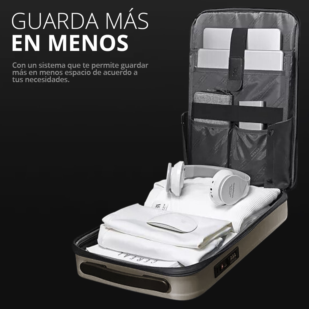 Mochila Impermeable Para Laptop Antirrobo Usb Premium