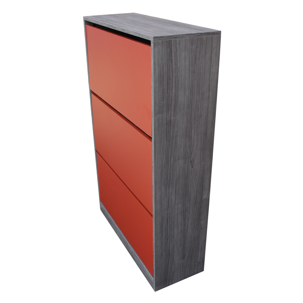 Organizador De Zapatos Hogare, Mueble Zapatero Madera, Venecia  Elegante e inteligente Gris Rojo