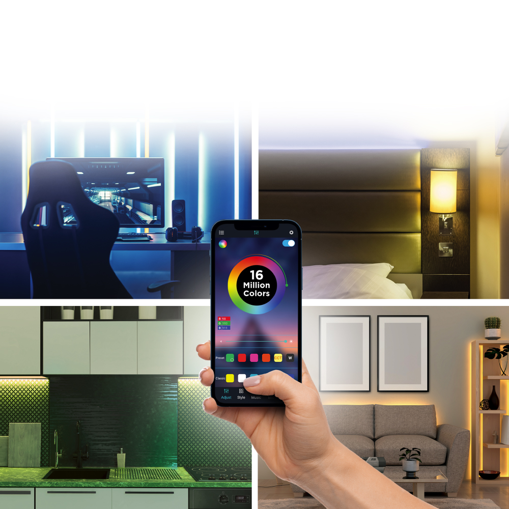 LUCES LED MULTICOLOR