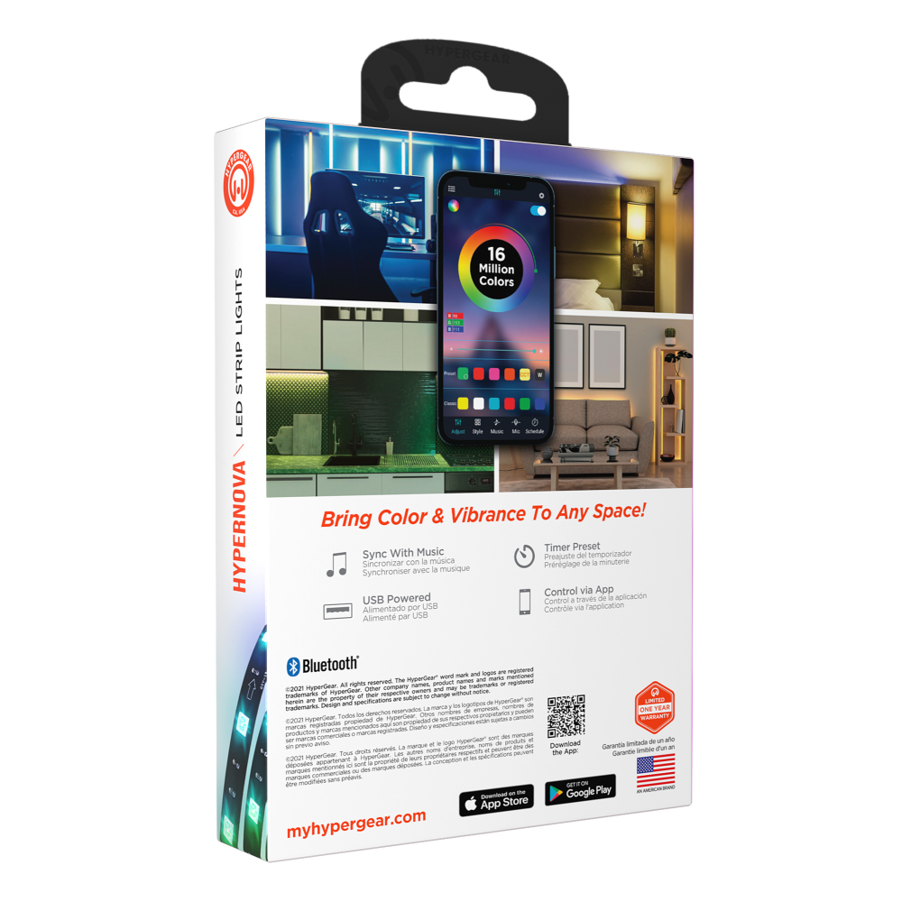 LUCES LED MULTICOLOR