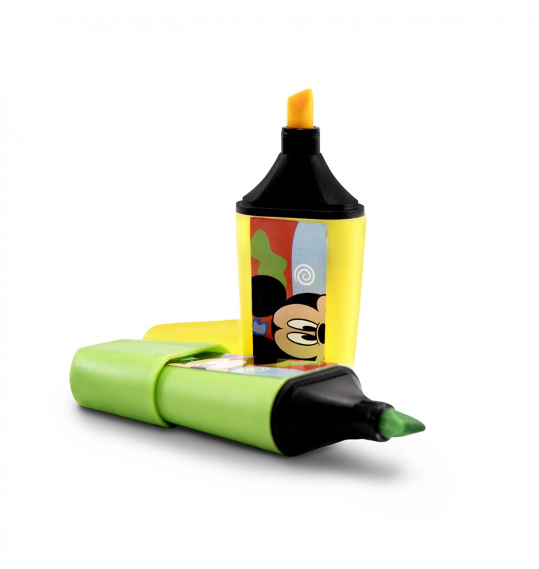 Mini libreta diario para niños Mickey mouse Disney con plumones