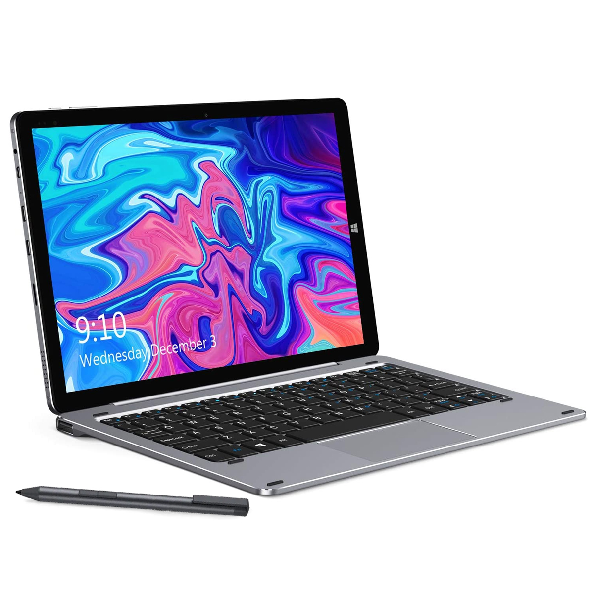 Tableta CHUWI Hi10 X 10.1" 2en1 con Windows 6 GB RAM + 128 GB con Kit de Teclado y Stylus Pen incluidos