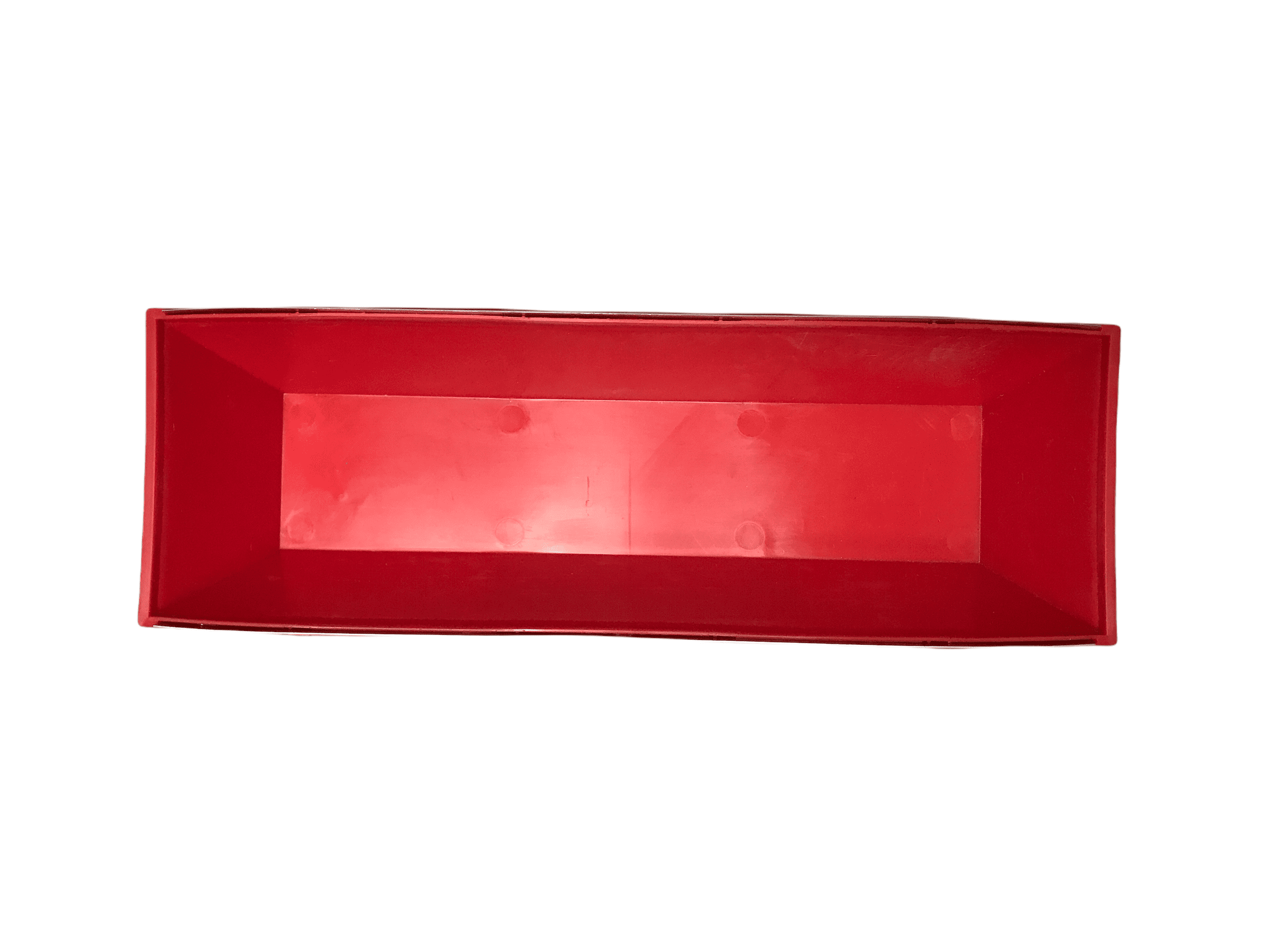 Charola De Plástico Roja 12 Pulgadas Marca Corona TR0908