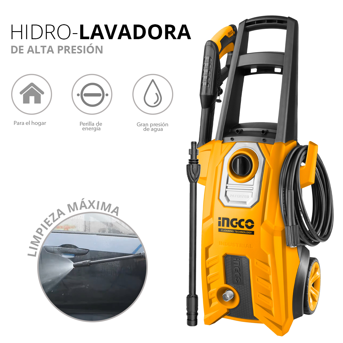 Hidrolavadora De Alta Presion Profesional Tipo Karcher