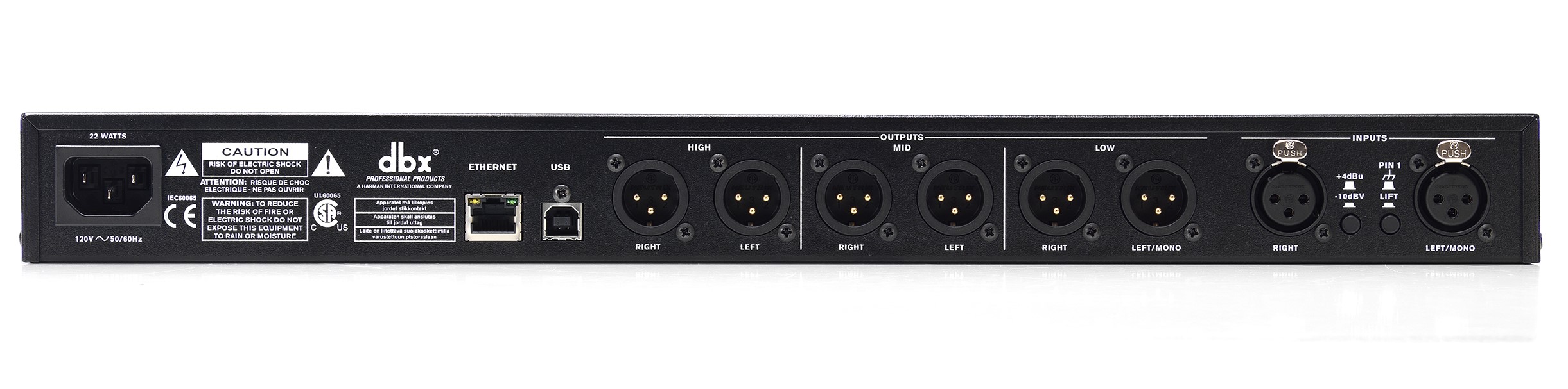 Procesador de Audio DBX Drive Rack PA2