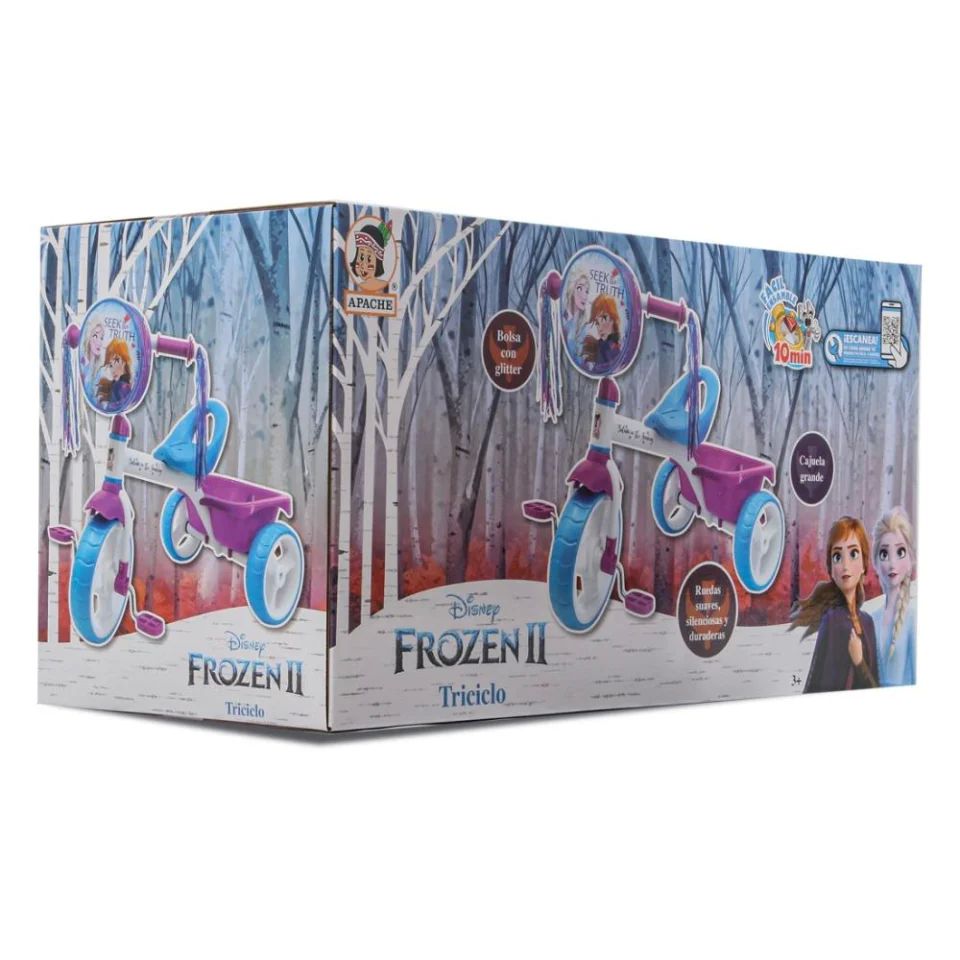Triciclo Frozen con cajuela