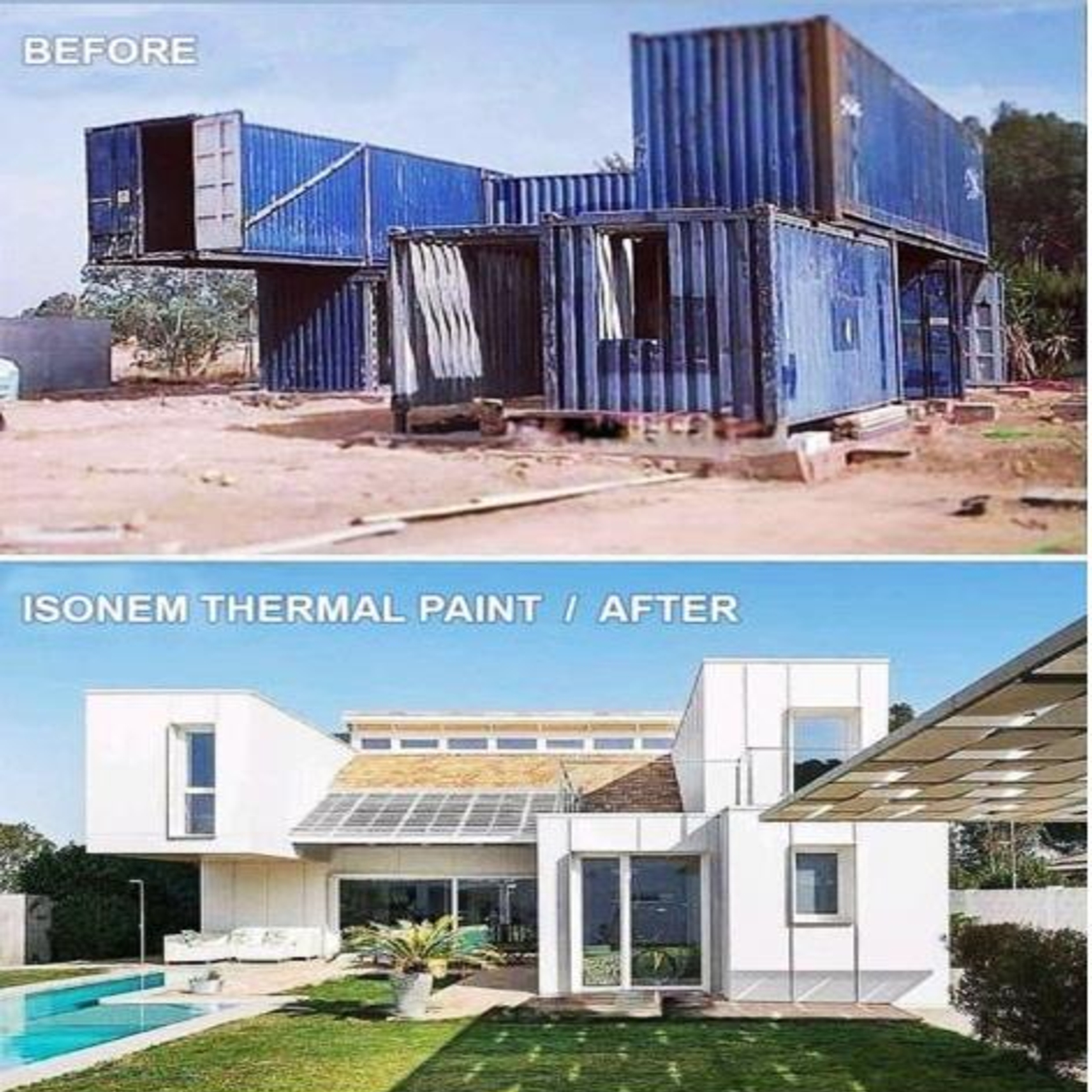 ISONEM THERMAL PAINT - Pintura de Aislamiento Térmico - 10 Lt