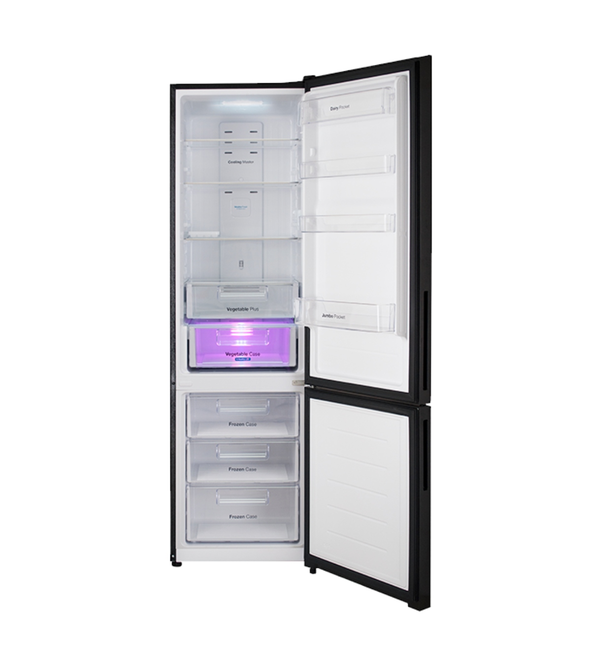 REFRIGERADOR WINIA RCT360NBGD 13 P3 CRISTAL TEMPLADO NEGRO ORTY ENTREGA SÓLO VÁLIDA EN LA CIUDAD DE MÉXICO Y ZONA METROPOLITANA
