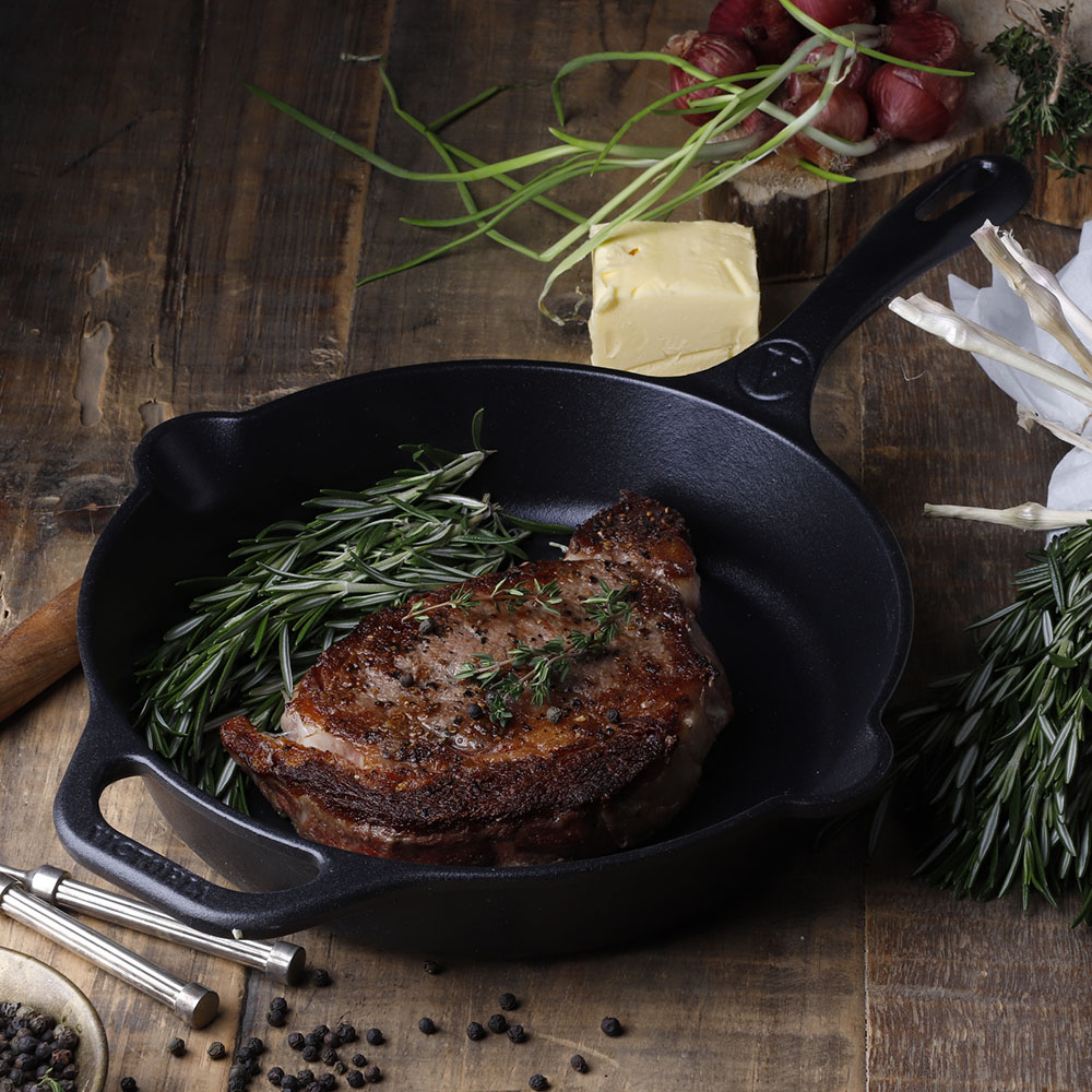 Juego De Sartenes De Hierro Esmaltado Victoria 30 Cm Y 25 Cm