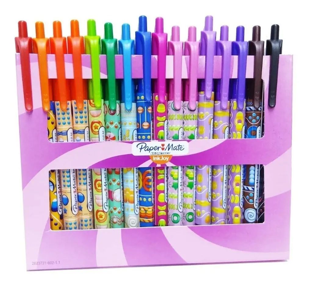 Boligrafos Paper Mate Candy Pop Con 16 Piezas