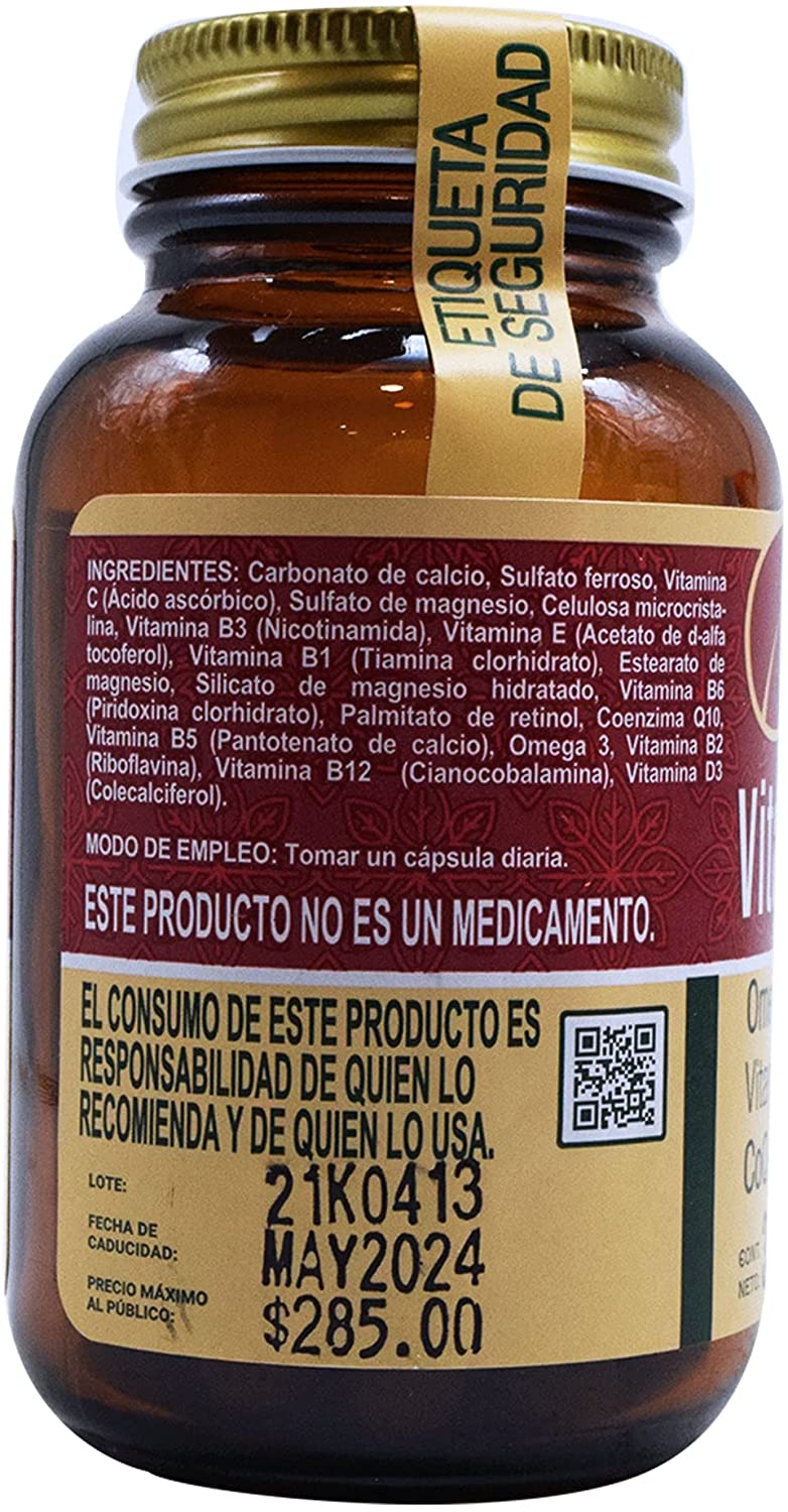 Vitabiom Q10, Coenzima Q10, Omega 3, Vitaminas y Minerales