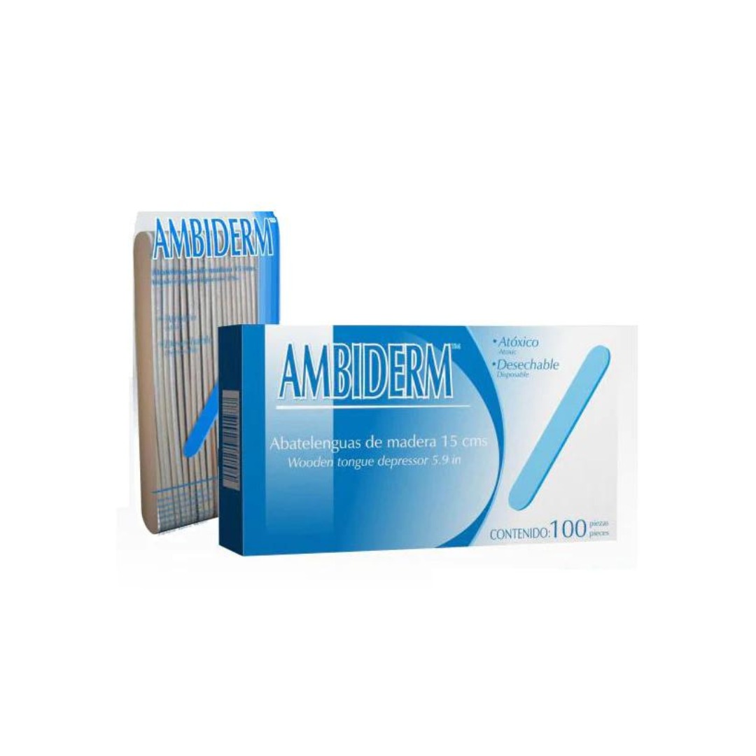 Abatelenguas de madera 