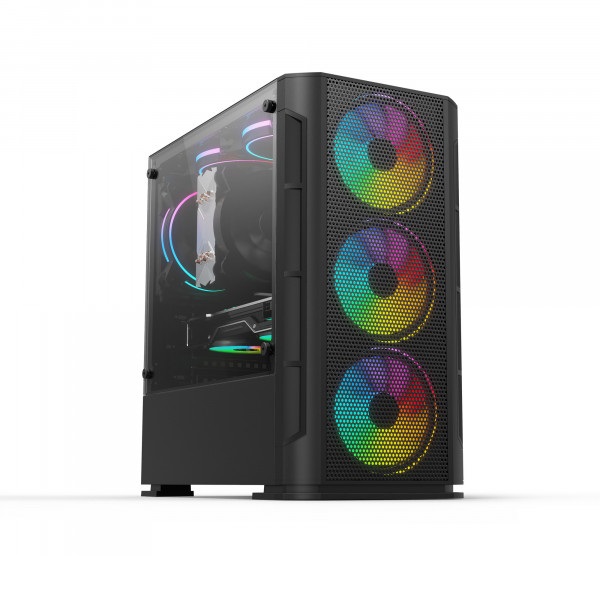 Gabinete Gamer Yeyian Haizen 2500 Itx/matx Negro Ych-041520
