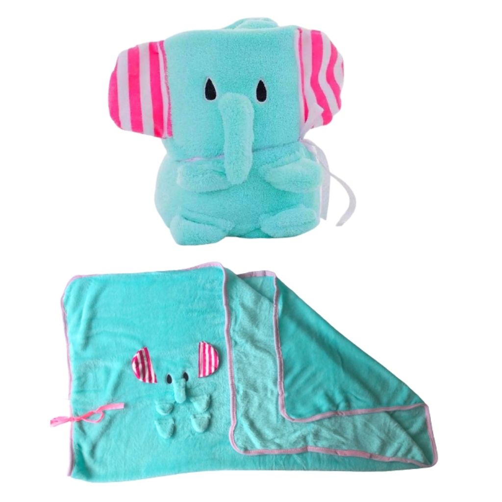 Frazada Polar Cobija Para Bebé Mantita De Animalitos