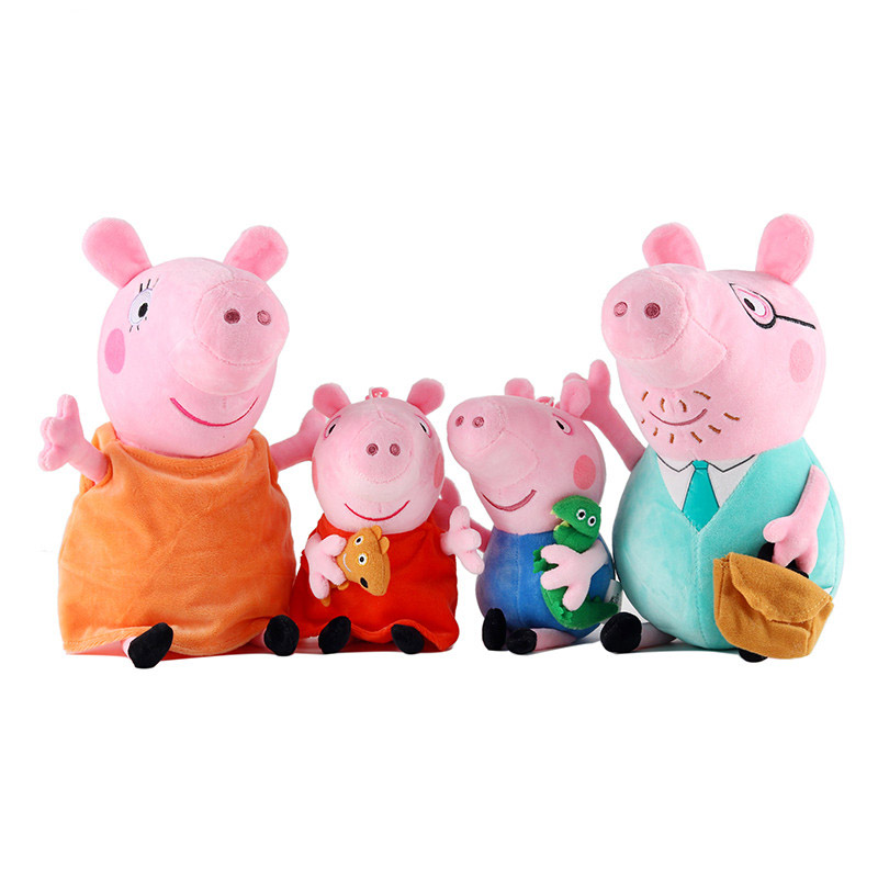Familia Peppa pig peluche