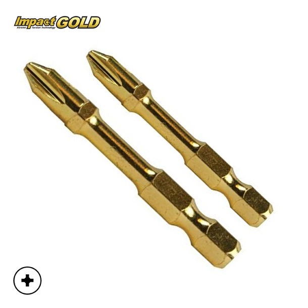 Punta Phillips #3 X 2  Impact Gold (2 Pzas) Makita B28189