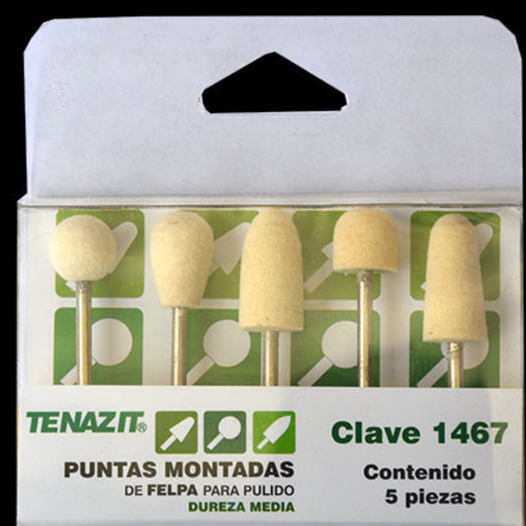 Kit De 5 Puntas Montadas De Felpa Austromex Aus-1467