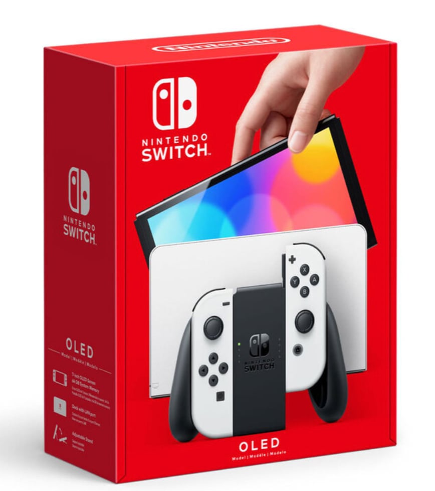 Consola Nintendo Switch OLED 64GB Blanco