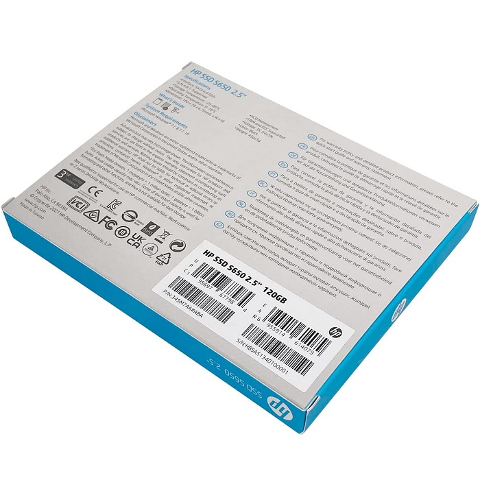 Unidad Estado Solido SSD 120GB HP S650 345M7AA##ABB.