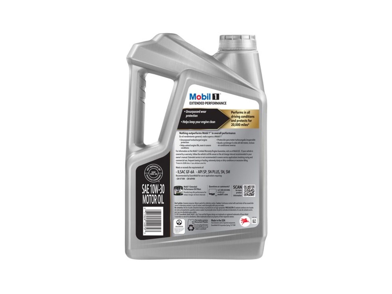 Mobil 1 Extended Performance Advanced Full Sintetico 10W30 4.73 Litros