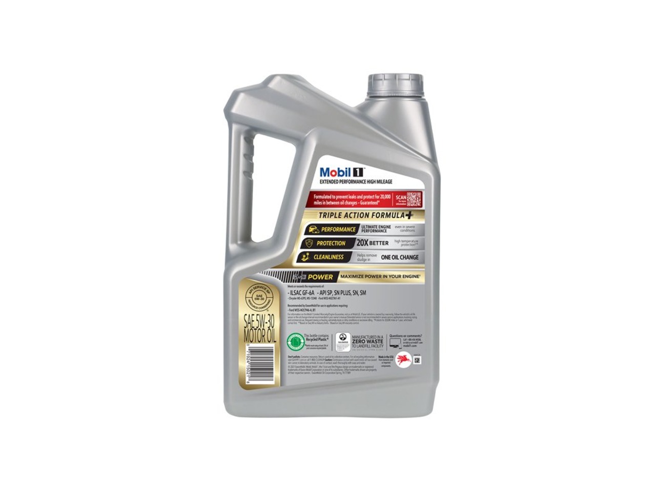 Mobil 1 Extended Performance High Mileage Advance Full Sintetico 5W30 4.73 Litros