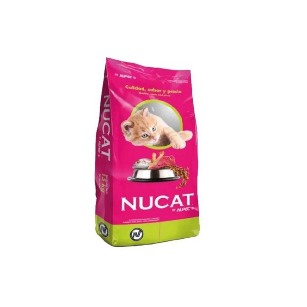 Nucat By Nupec 900 Gr Alimento Croqueta Gato