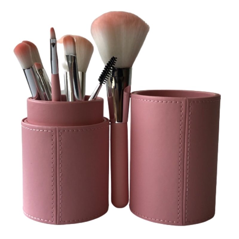 Juego Profesional De Brochas Para Maquillaje Tubo Pz