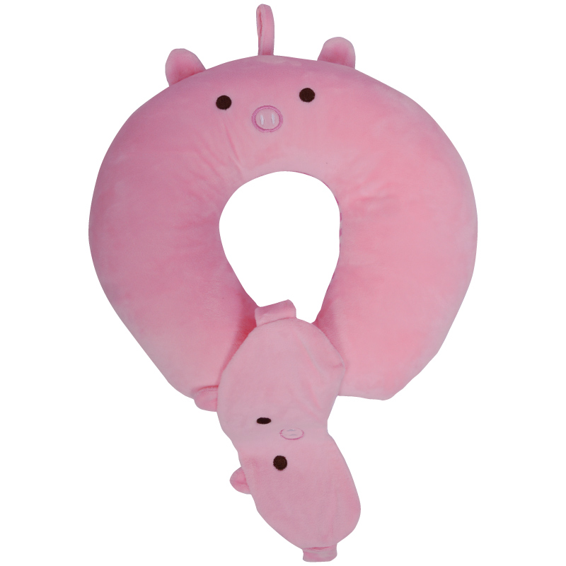 Cojin De Viaje Con Antifaz De Regalo Muy Q kis Almohada En U