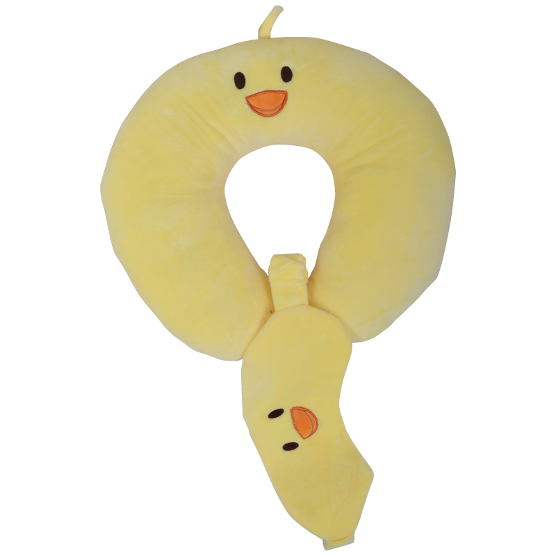 Cojin De Viaje Con Antifaz De Regalo Muy Q kis Almohada En U