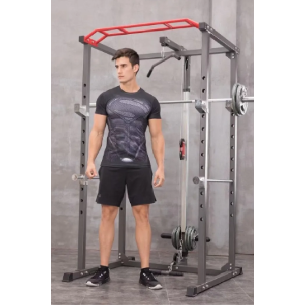 Power Rack Sentadillas Dominadas Pull Ups Jaula De Potencia