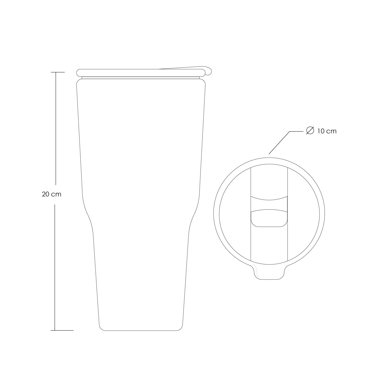 Termo Vaso Para Bebidas 30oz Galaxia Acero Inox Doble Pared