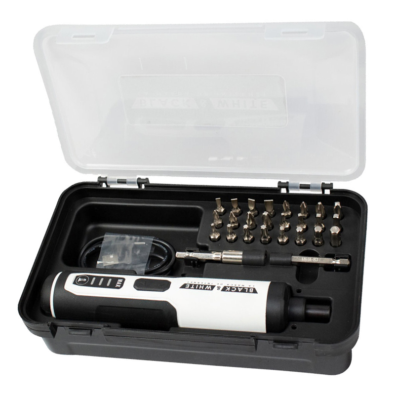 Atornillador Recargable 1/4" 3.6v Black & White BWAR36