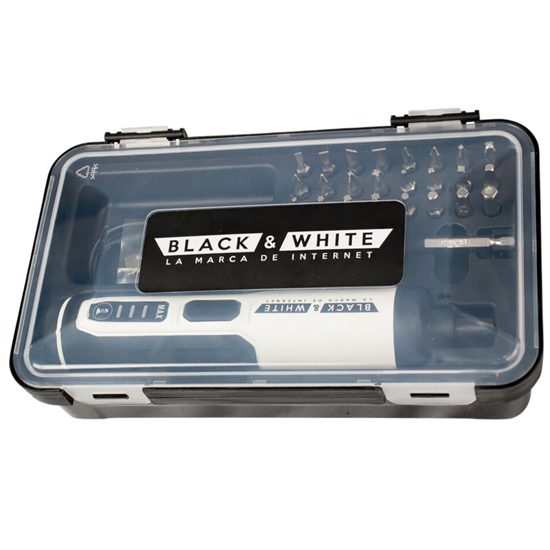 Atornillador Recargable 1/4" 3.6v Black & White BWAR36