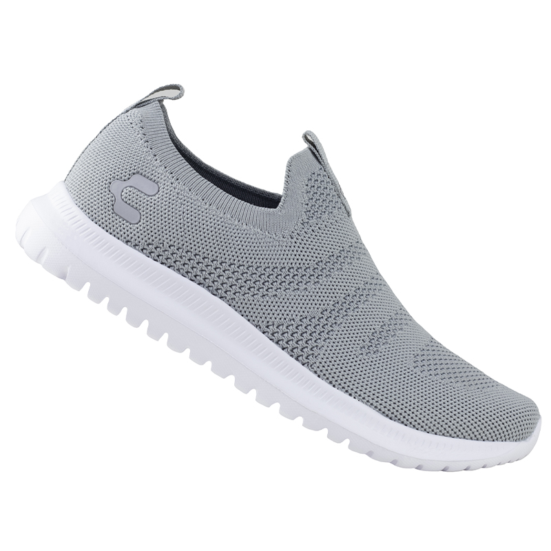 TENIS CHARLY CALCETÍN DAMA ORIGINAL 1059098 GRIS ELÁSTICO