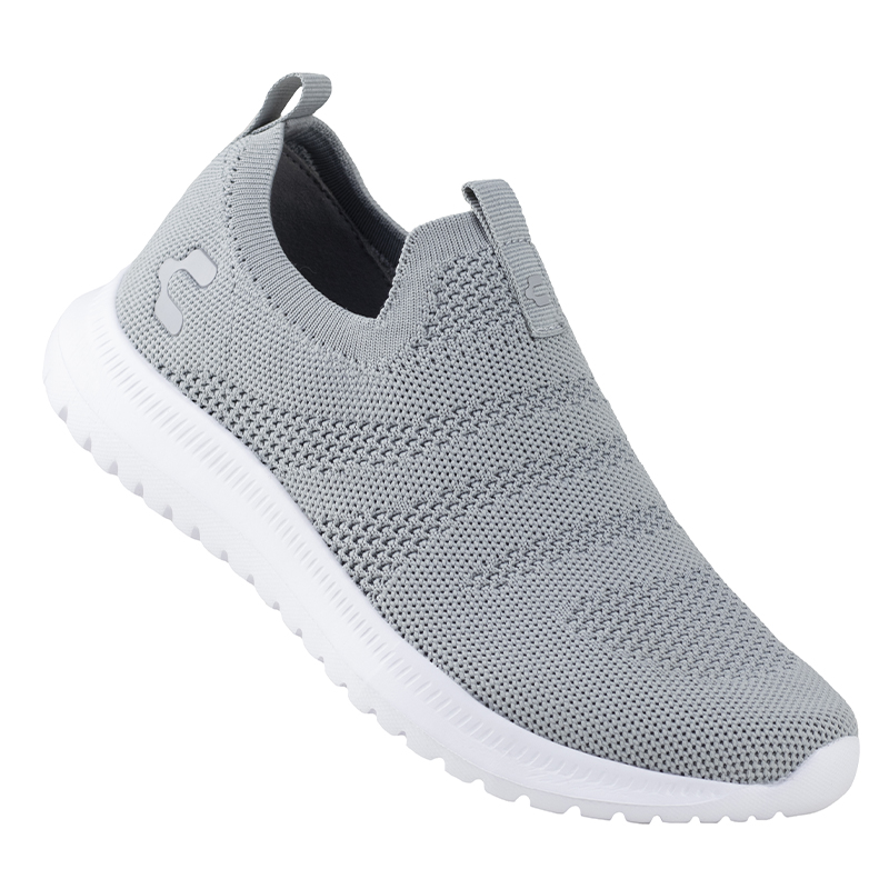 TENIS CHARLY CALCETÍN DAMA ORIGINAL 1059098 GRIS ELÁSTICO