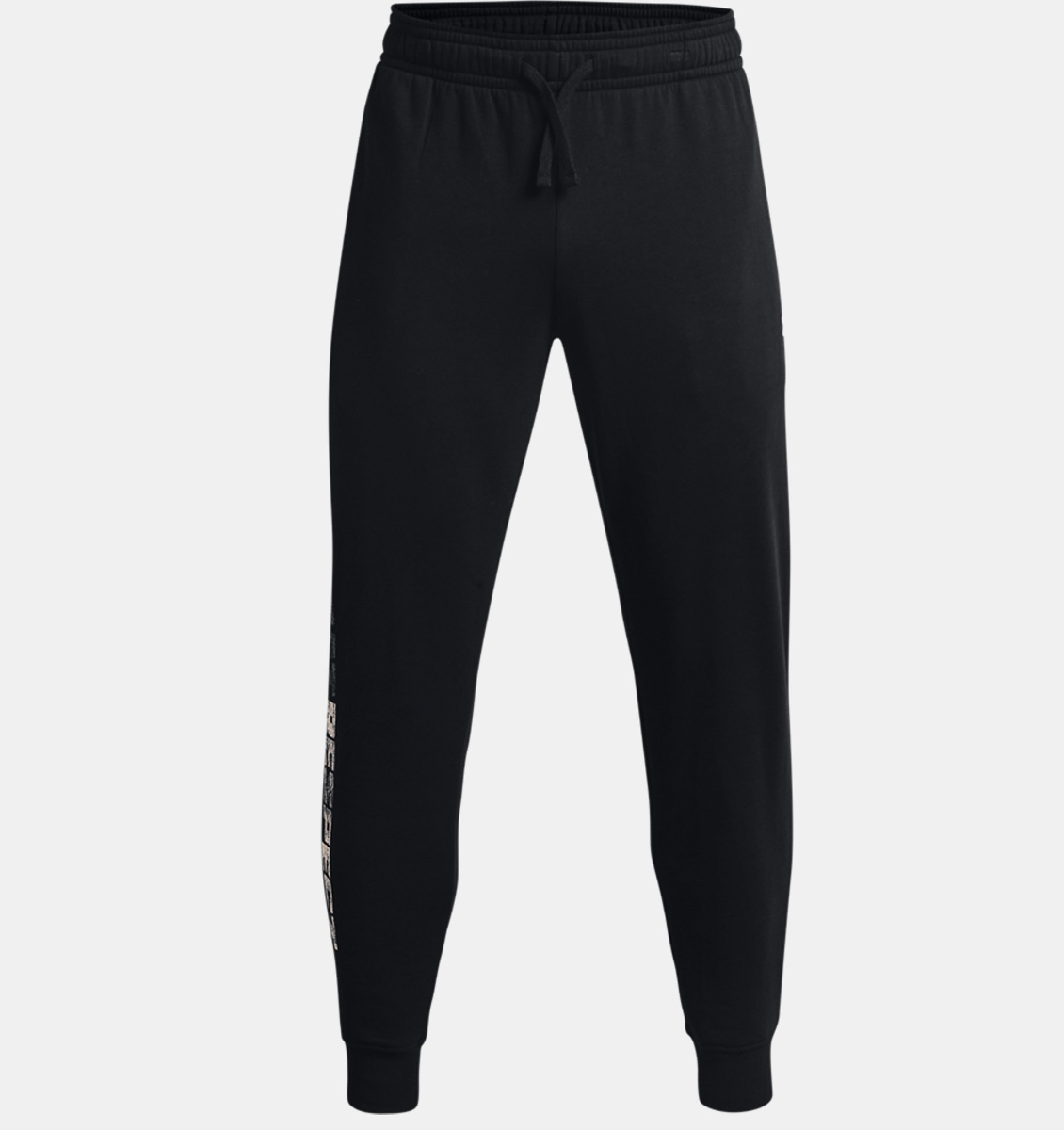 Pants Under Armour Project Rock Rival Fleece 1367111-001 Entrenamiento