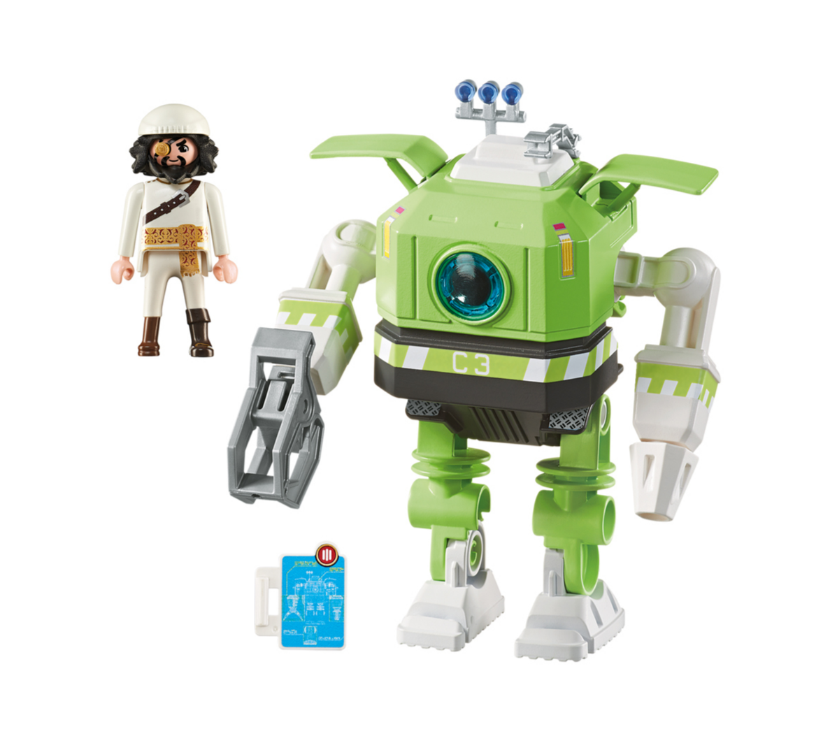 Playmobil 6693 Super4 Cleano Robot 