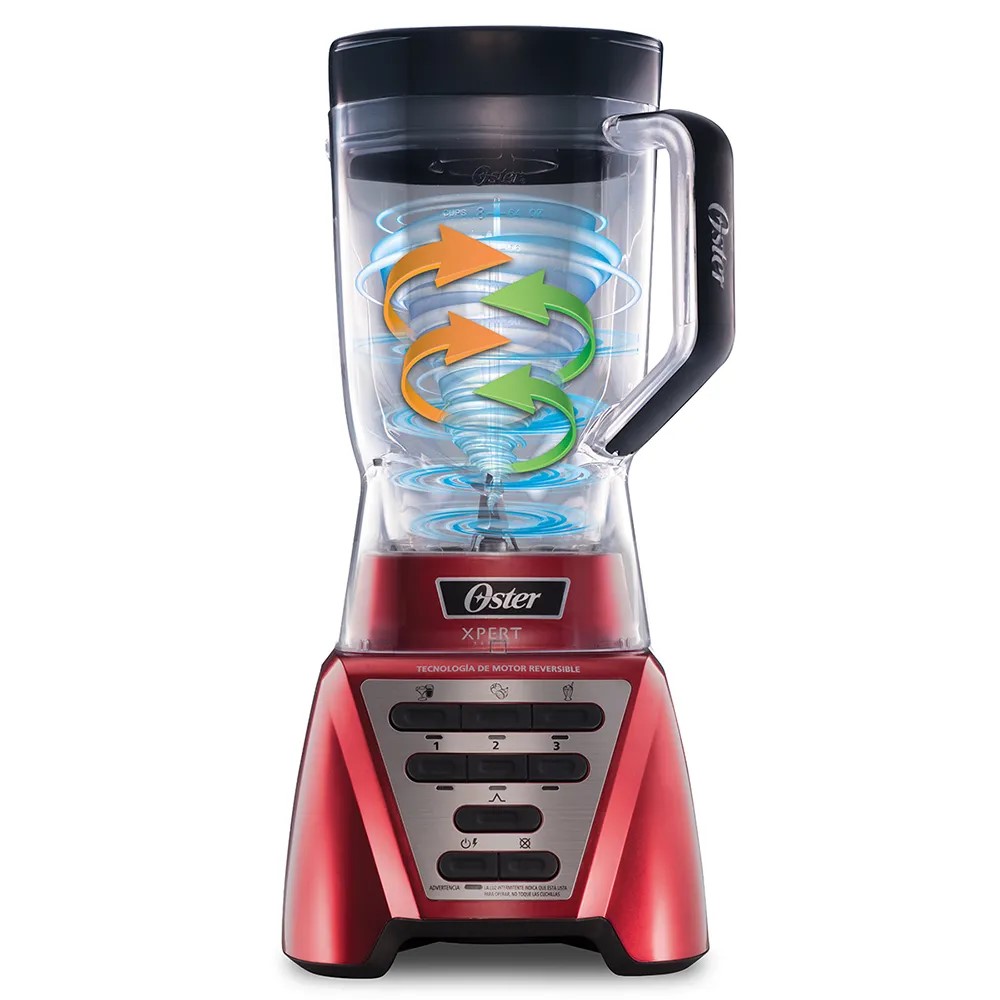 Licuadora Oster Xpert Series con Vaso Tritan Capacidad de 2 Litros Libre de BPA BLST3A-R2T-013