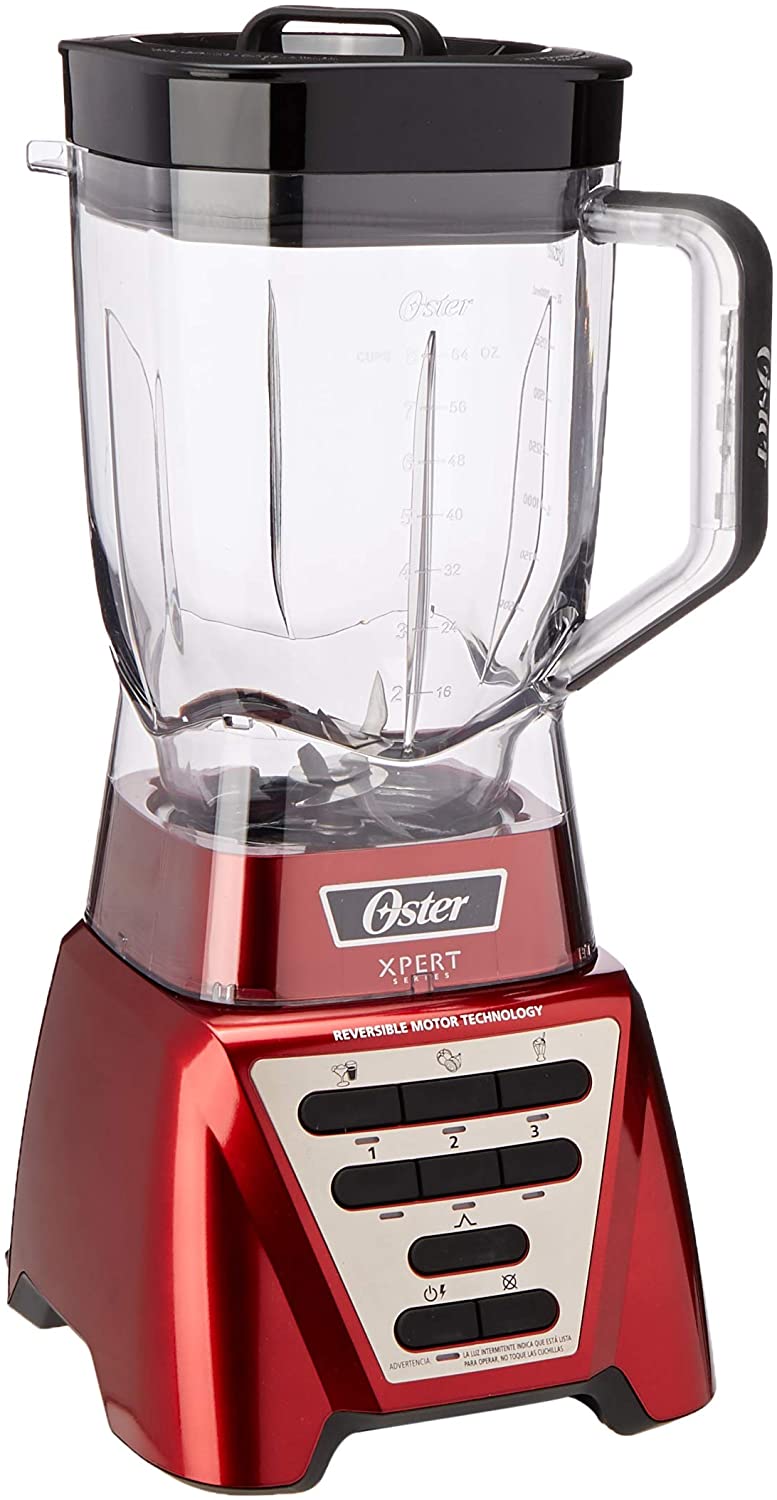 Licuadora Oster Xpert Series con Vaso Tritan Capacidad de 2 Litros Libre de BPA BLST3A-R2T-013
